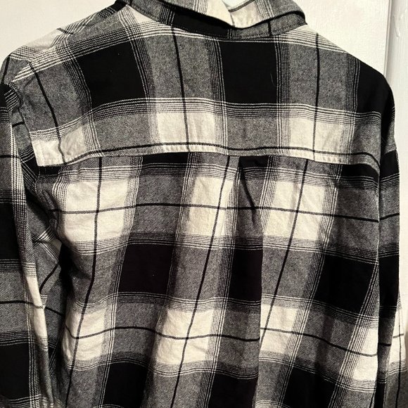 OLD NAVY Flannel Womens boyfriend fit flannel SZ PL - Picture 2 of 6